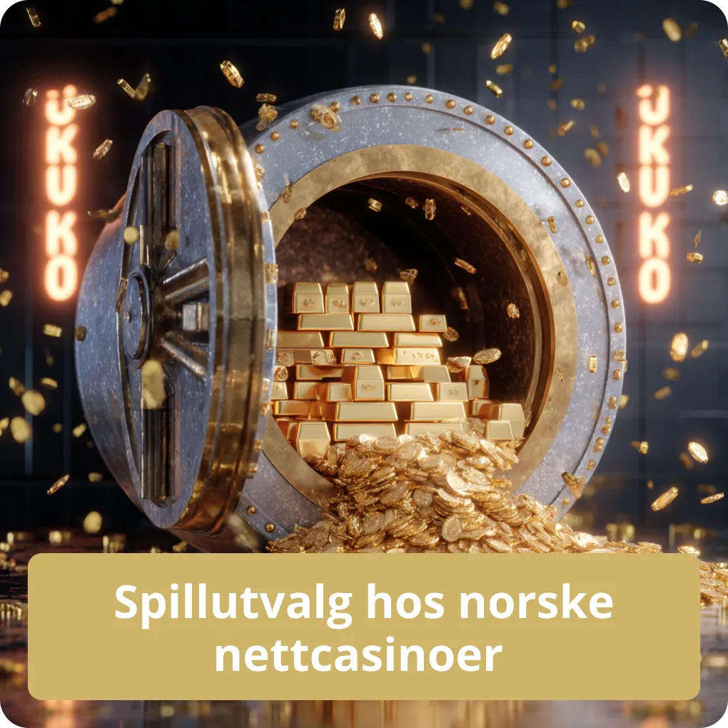 Spillutvalg hos norske nettcasinoer – gjennomgang Spillutvalg hos norske nettcasinoer