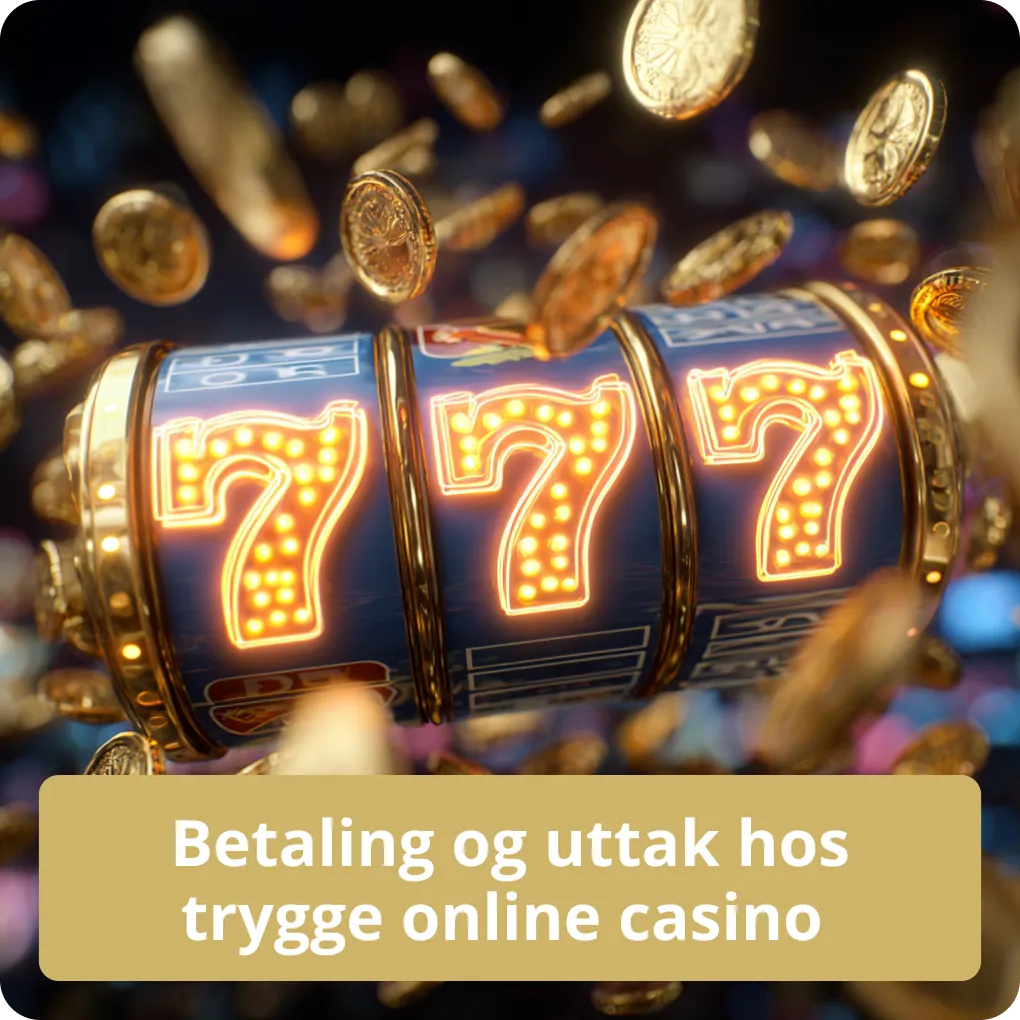 Betaling og uttak hos trygge online casino – informasjon Betaling og uttak hos trygge online casino