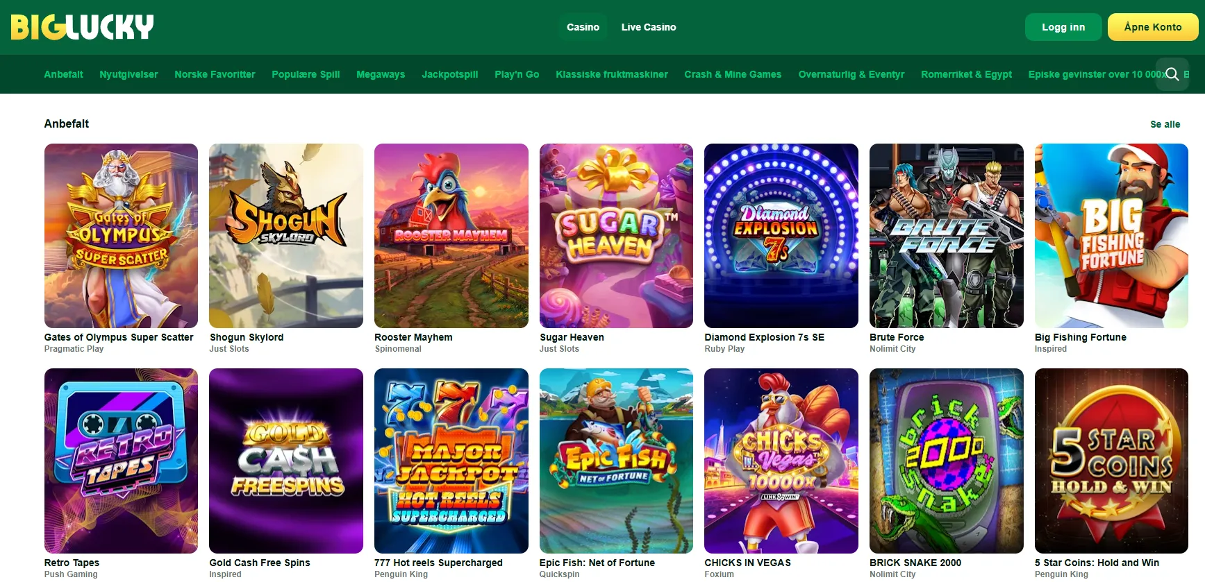 Norsk casino – finn det beste norske nettcasino i 2025 Norsk casino